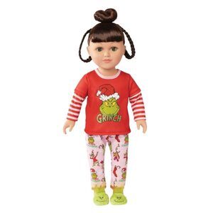 My Life As Poseable Grinch Sleepover 18” Doll